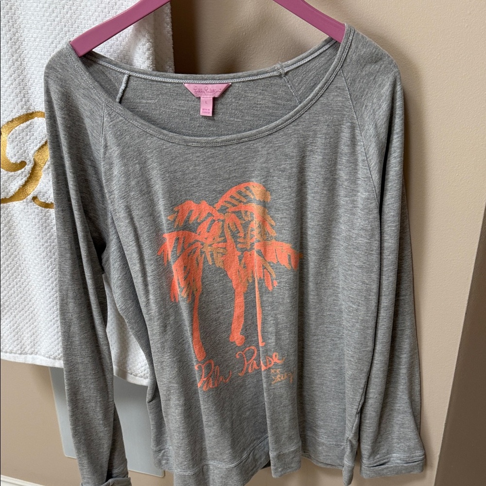 Lily Pulitzer thin sweatshirt